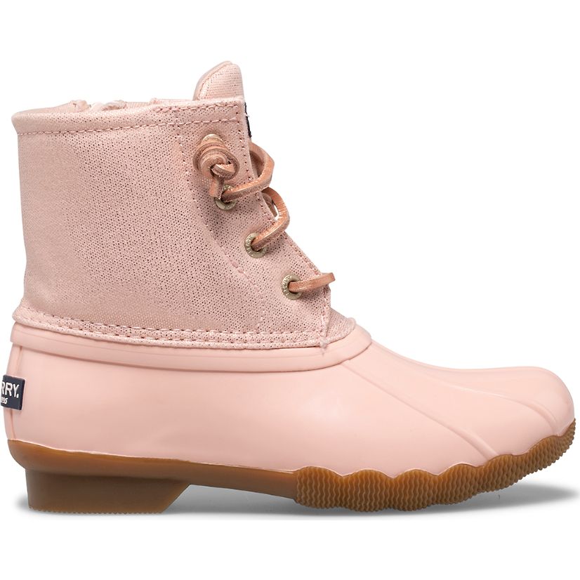 Blush sperry duck boots hotsell