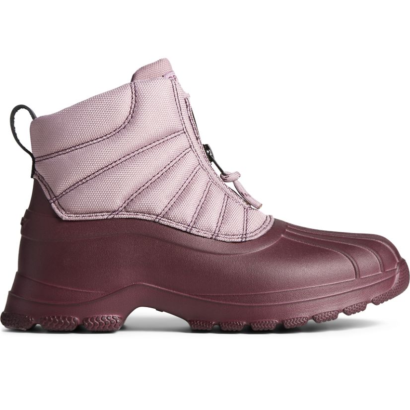 Pink sperry duck boots on sale womens